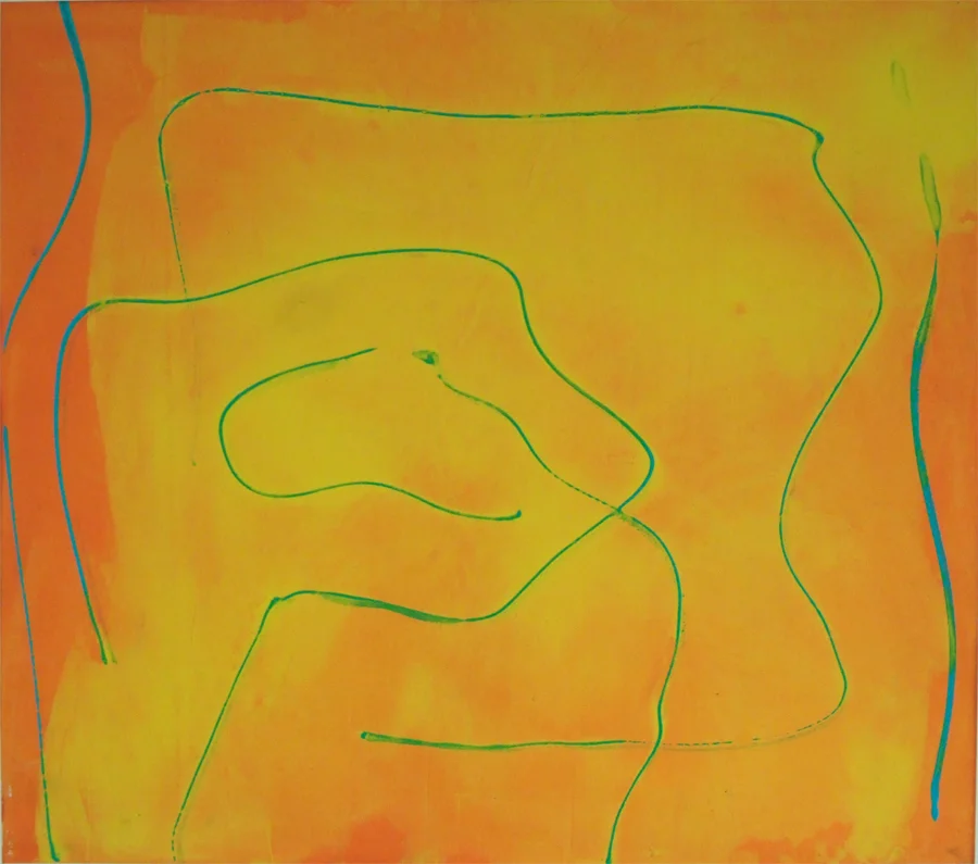 "Citrus" 2007: acrylic on canvas 78 x 94cm