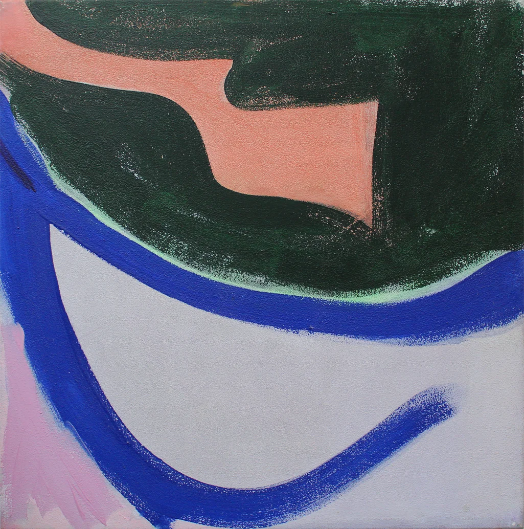 "Antibes" 1996: acrylic on canvas, 88 x 88cm