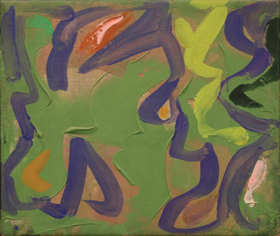 "Glade" 2002: acrylic on canvas, 31 x 37cm