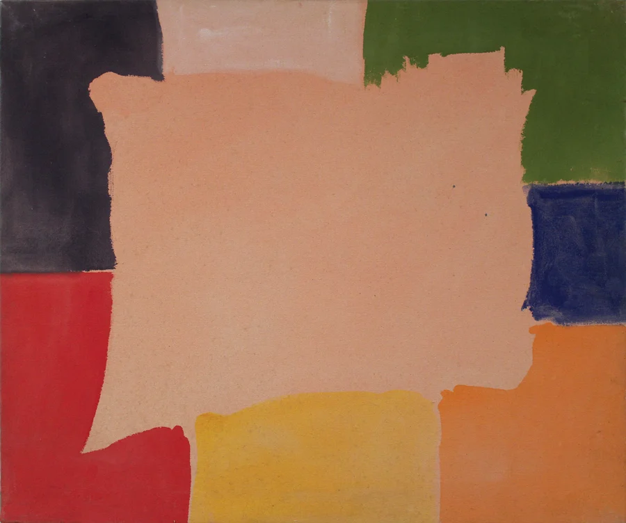 "Said" 1995: acrylic on canvas, 72.5 x 86.5cm