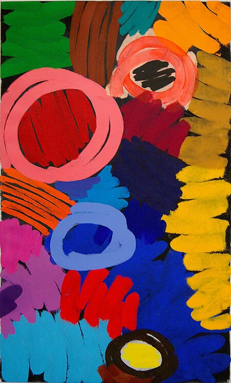 "Viminale" 2015: acrylic on canvas, 143 x 86cm
