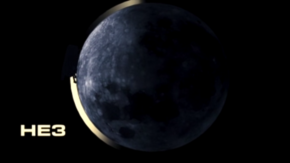 Excavations of the Moon could provide the limitless clean HE3 energy we need in 2035..