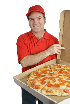 How far into the future will we have pizza delivery?