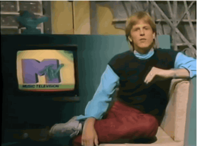 VJing in the year 1981 (MTV)