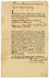 Moses Porter's probate