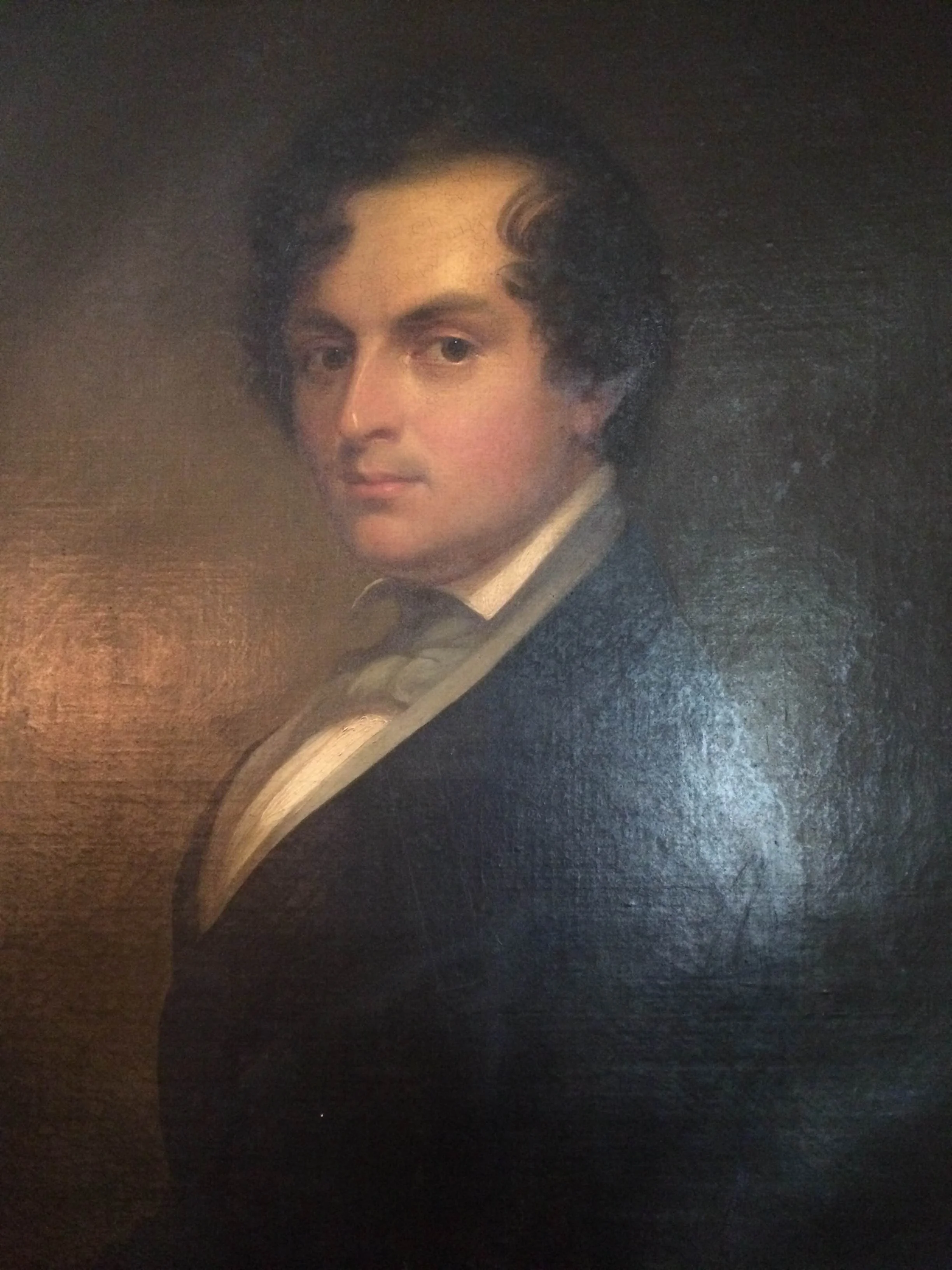 Portrait of Epes Sargent by Chester A. Harding dating from 1830-40.