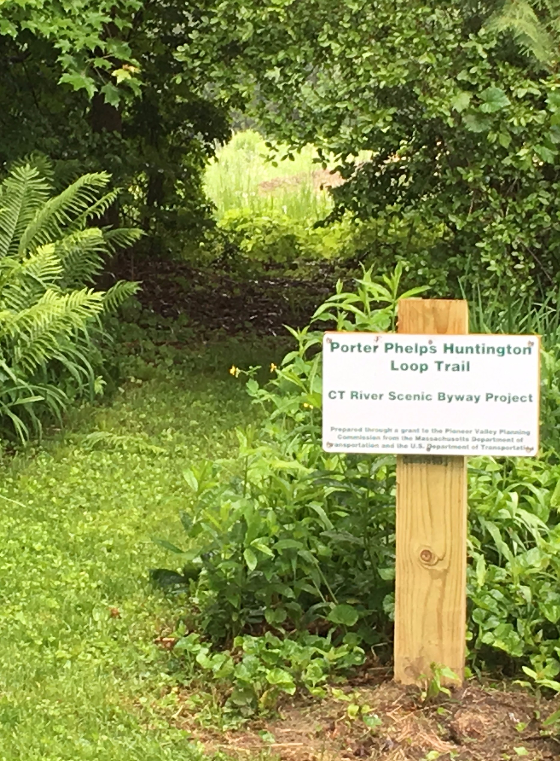Northern Gardens Trail-Head (Above) Trail Map (Below)