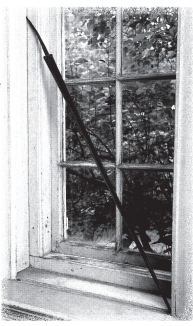 Moses Porter’s sword as seen in the Northeast Bedroom.