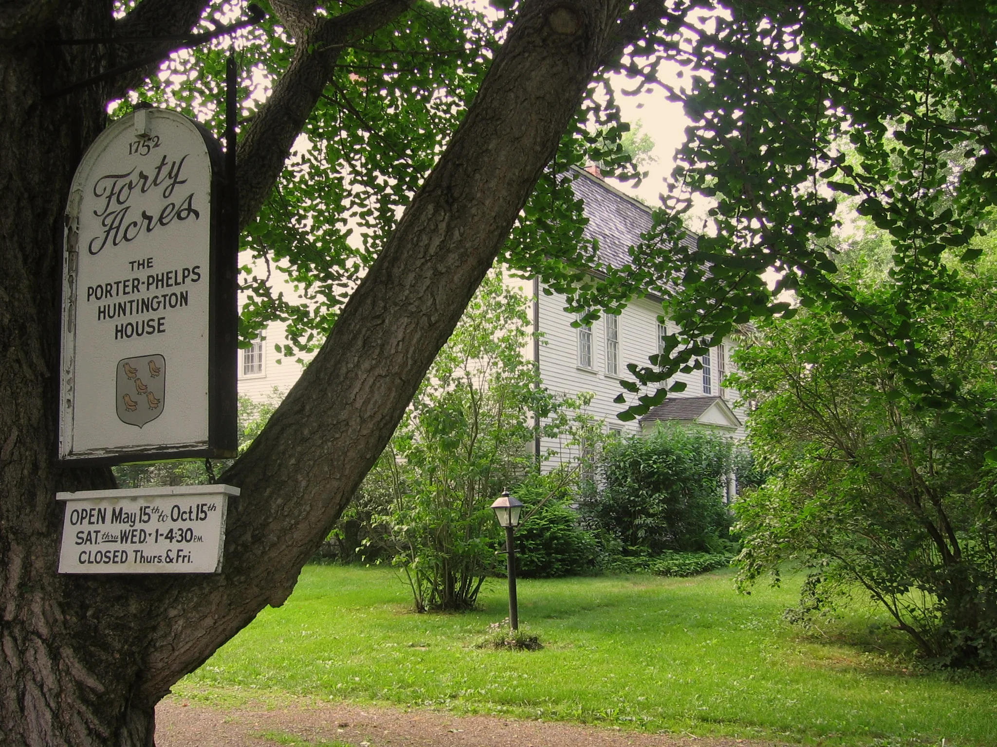 The house, as seen from the North side.