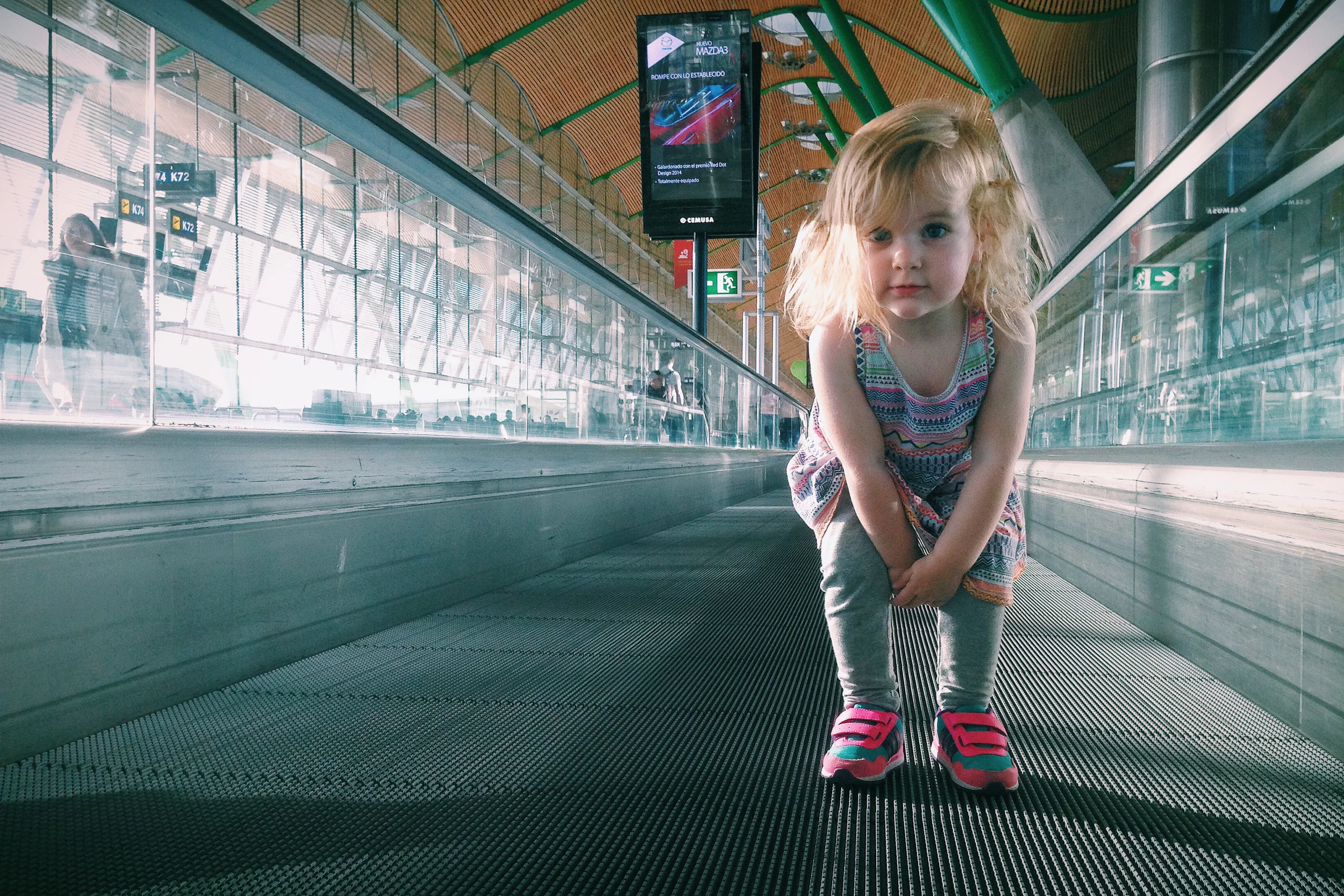 "Escalator" Madrid