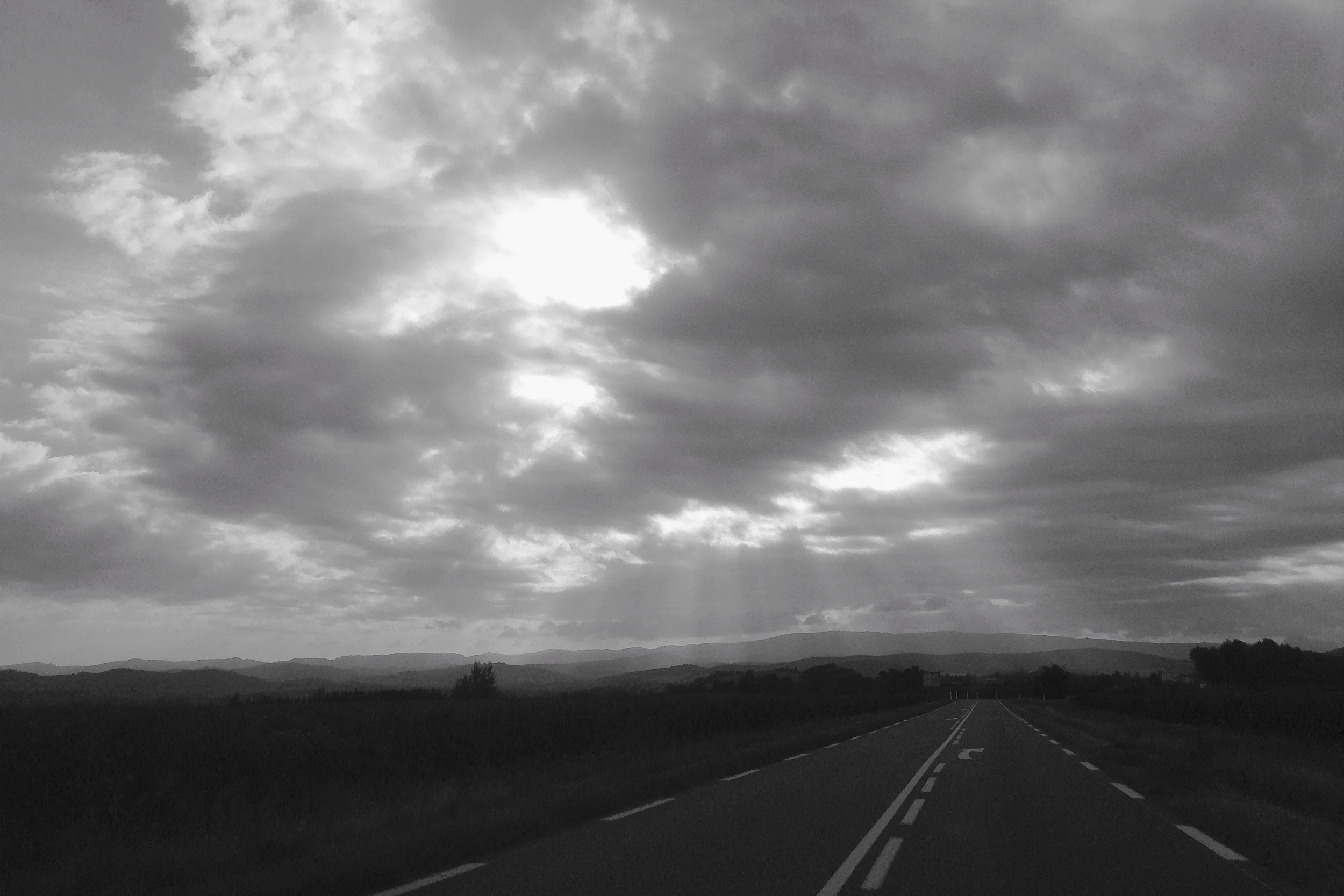 Driving, turn right. Limoux