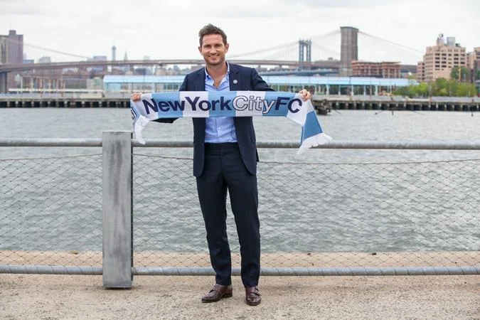 Frank Lampard, en su presentación como jugador de New York City. (Fotografía: MLS)