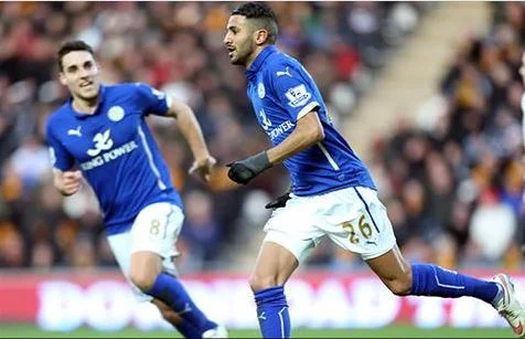 Riyad Mahrez consiguió la primera victoria en tres meses. (Fotografía: Leicester City)