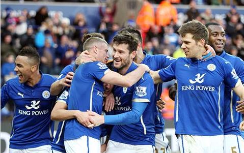 Las celebraciones empiezan a ser una constante en Leicester. (Fotografía: Leicester City)
