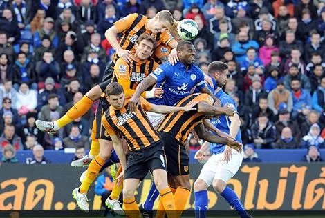 Duro y trabado partido en el King Power (Fotografía: Leicester City)