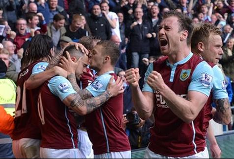 Ings concedió una última alegría a su afición en la Premier (Fotografía: Burnley FC)