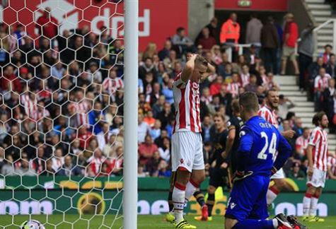 Shay Given y Ryan Shawcross (Stoke City) | Fotografía: Stoke City