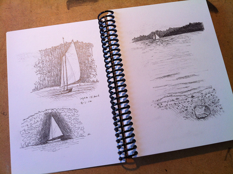 lots of days of sketching