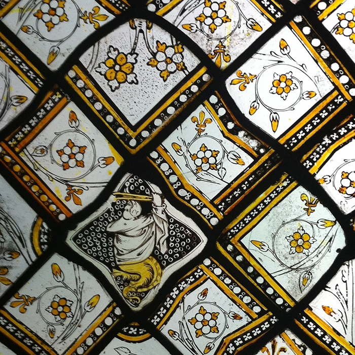 Medieval stained glass