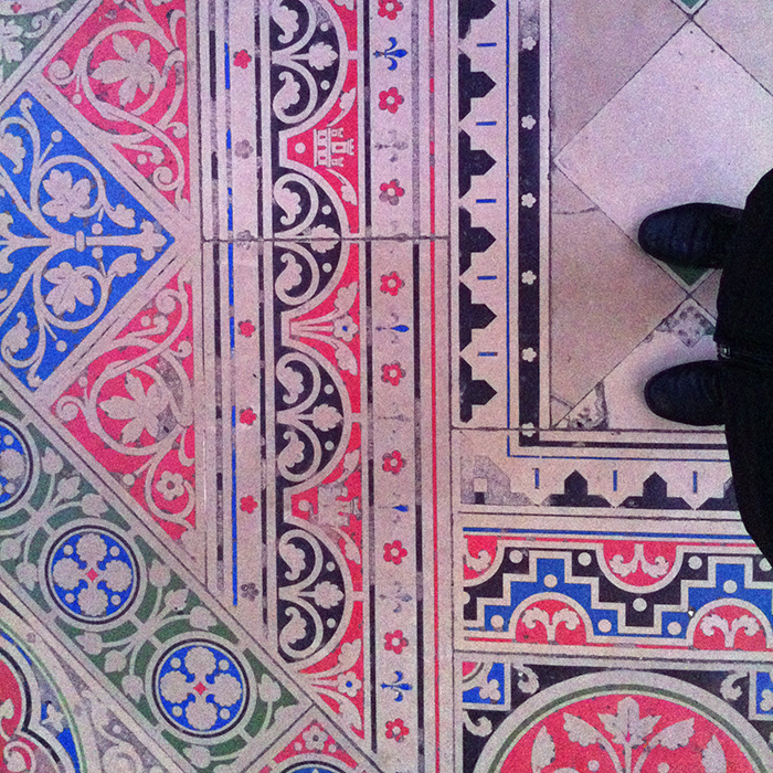 Floor at Saint Chapelle
