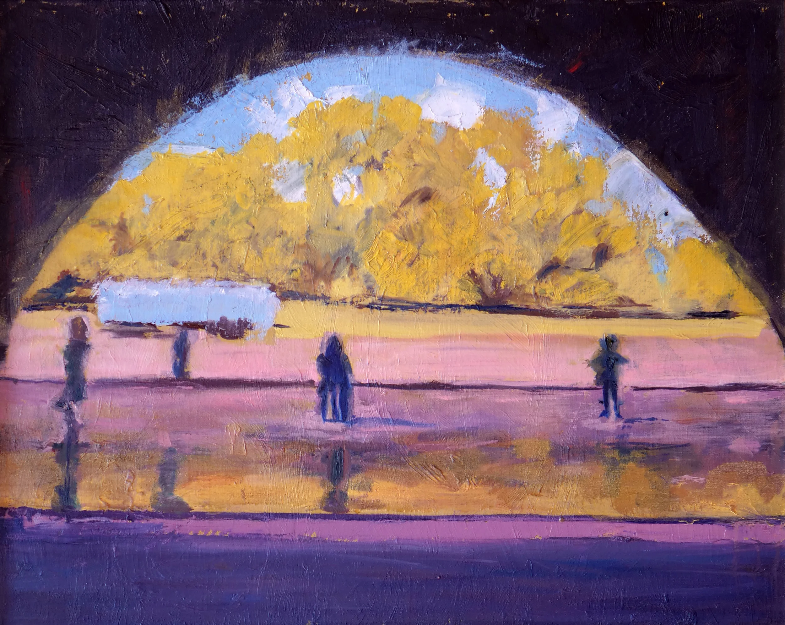 oil on canvas (16"x20")