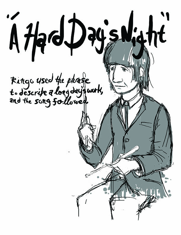 Ringo, A Hard Day's Night (selection from unpublished book project)