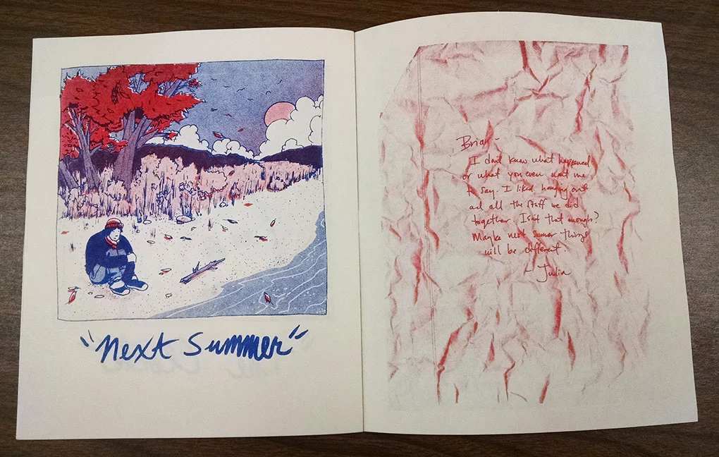 Al Church Next Summer Album Zine
