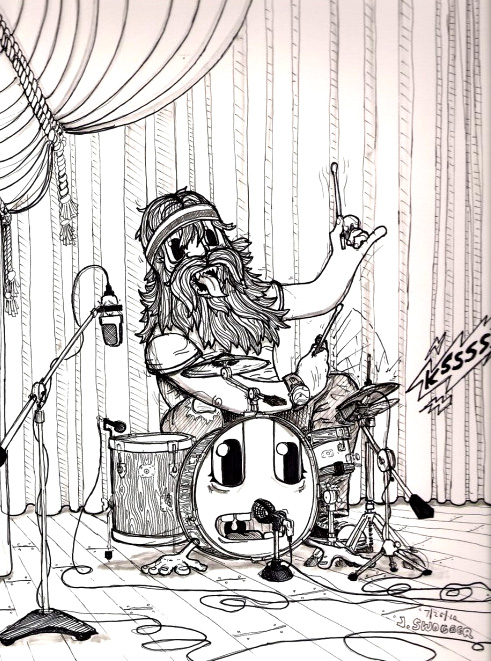 Hairy Drummer