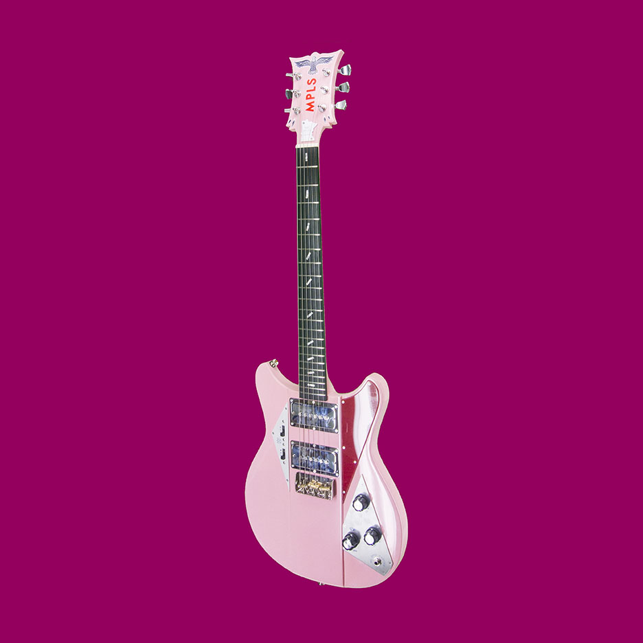 24" Scale Guitar, Pink