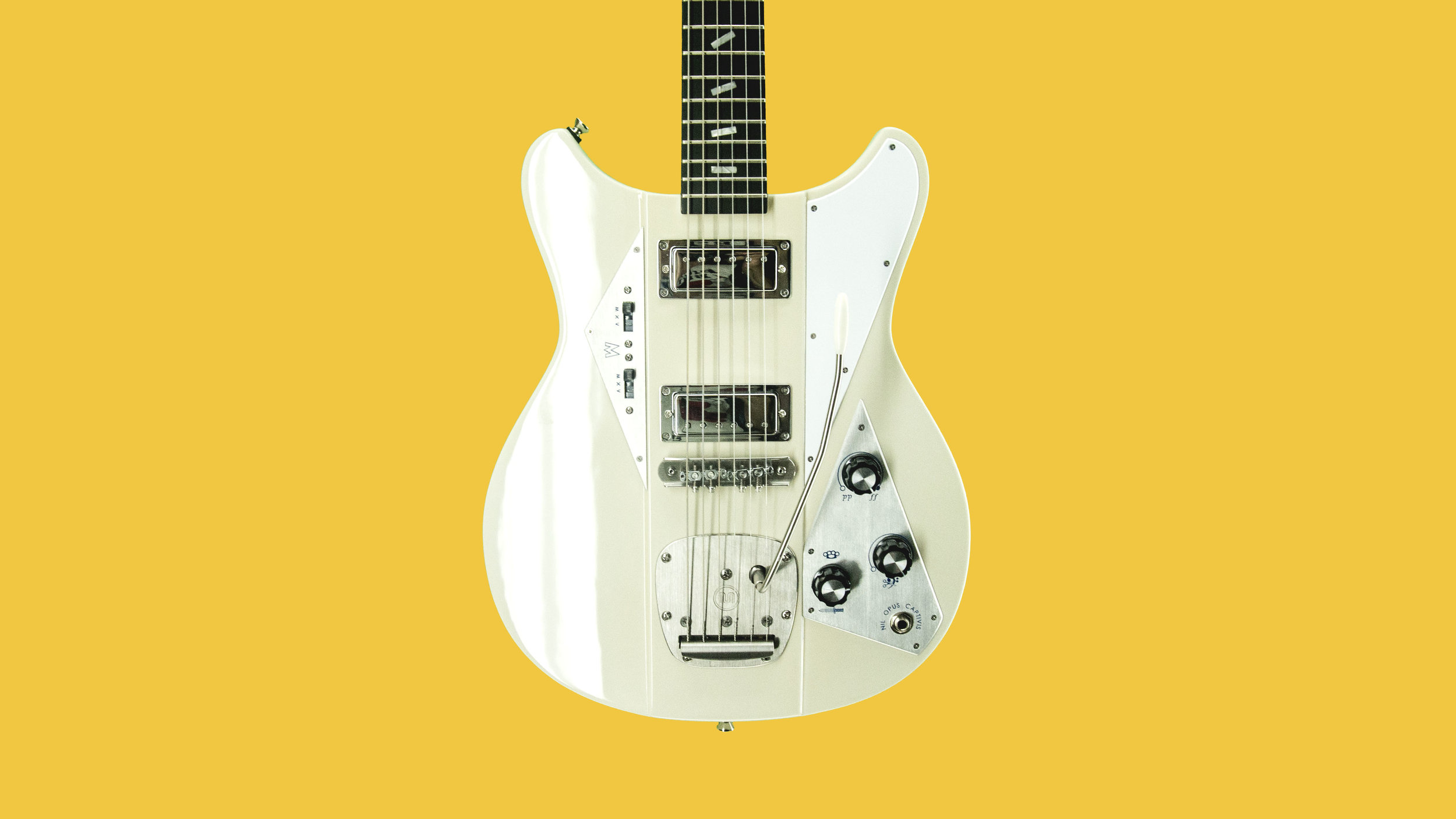 Guitar, white