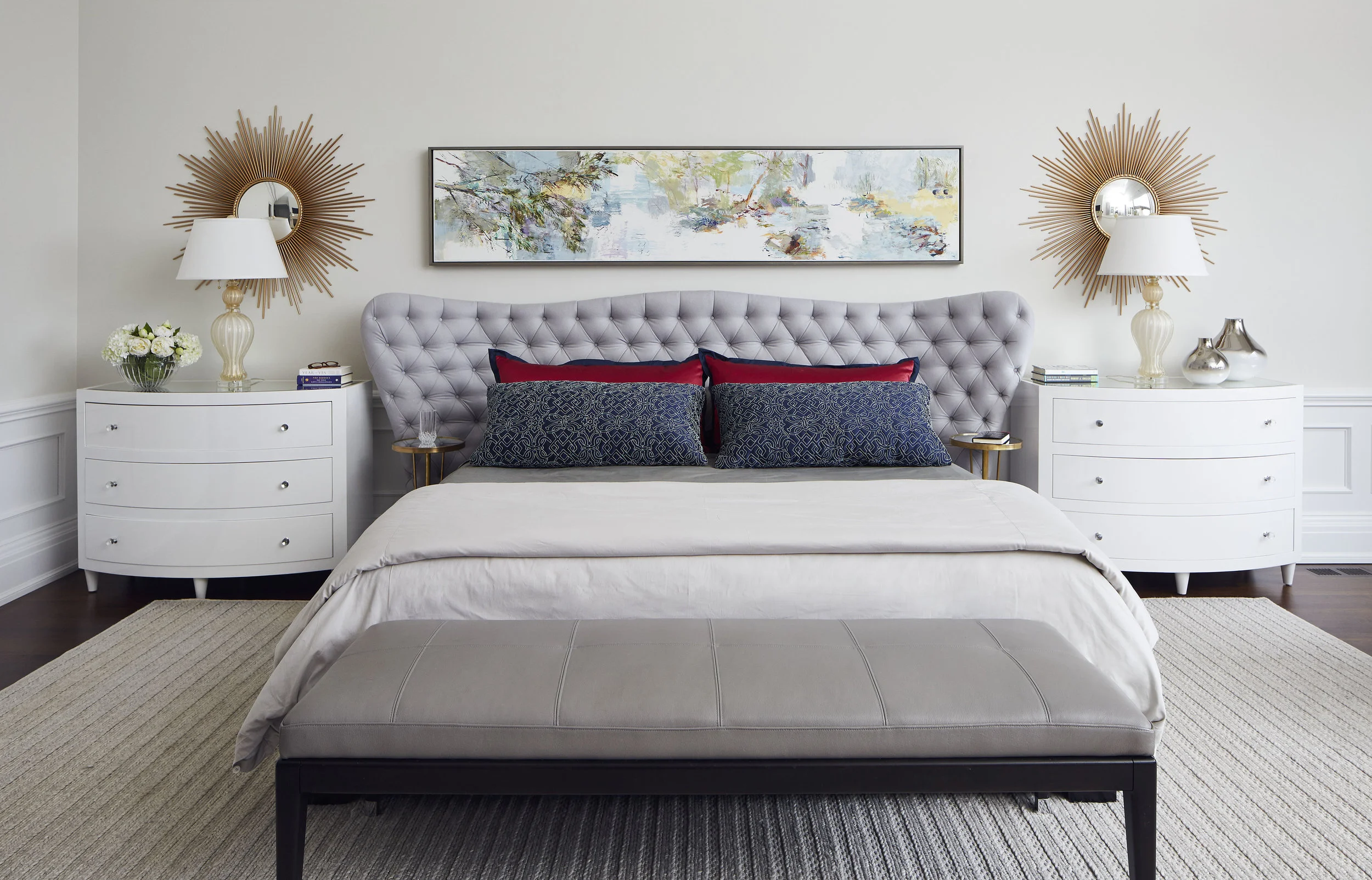 Lake View Home Master Bedroom