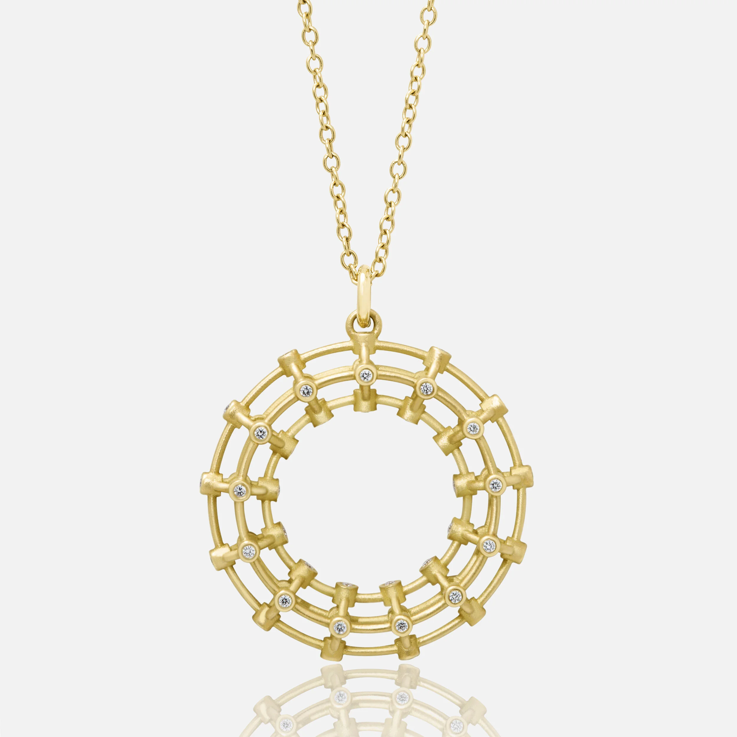 Caged Link Pendant