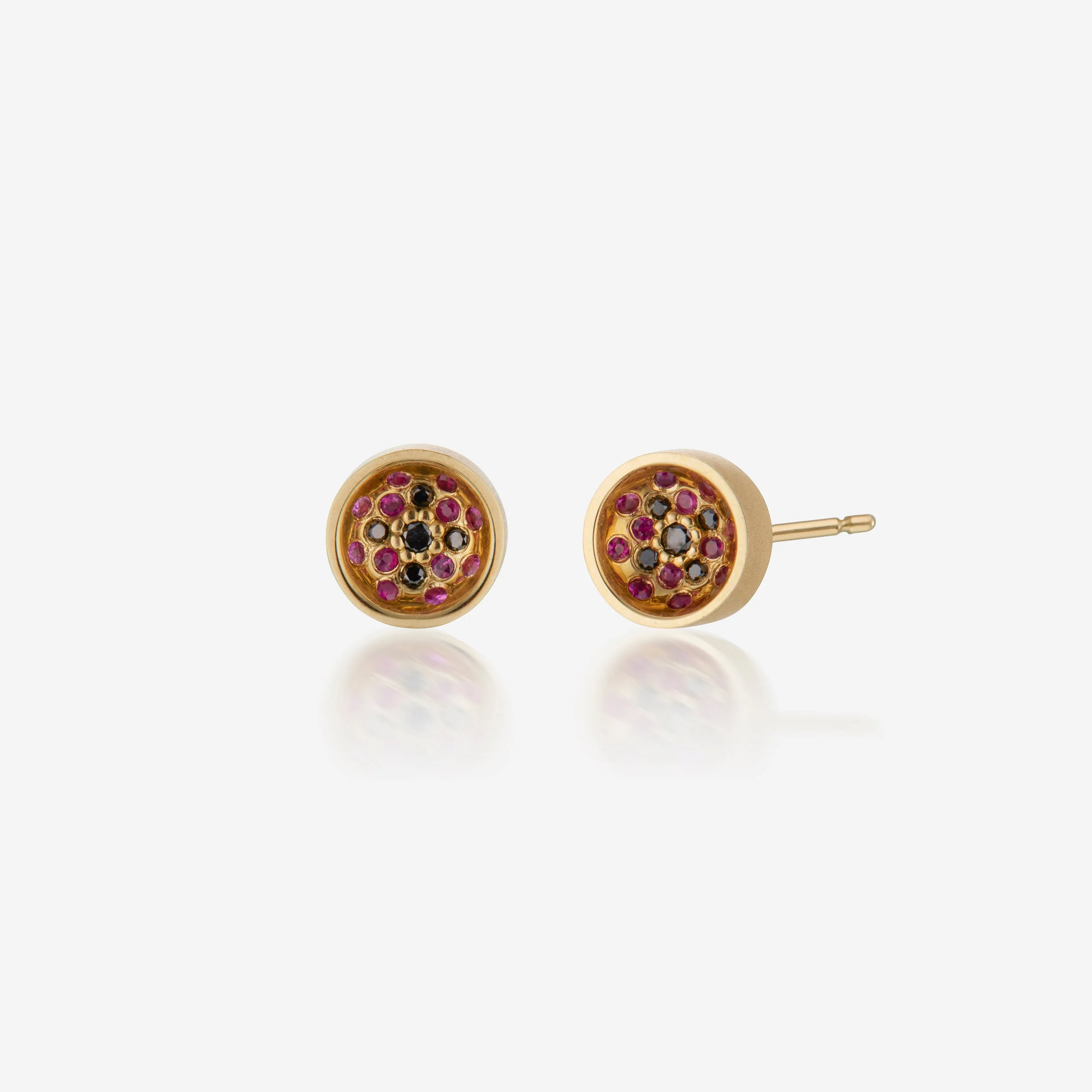 Bowl of Flowers Stud Earrings
