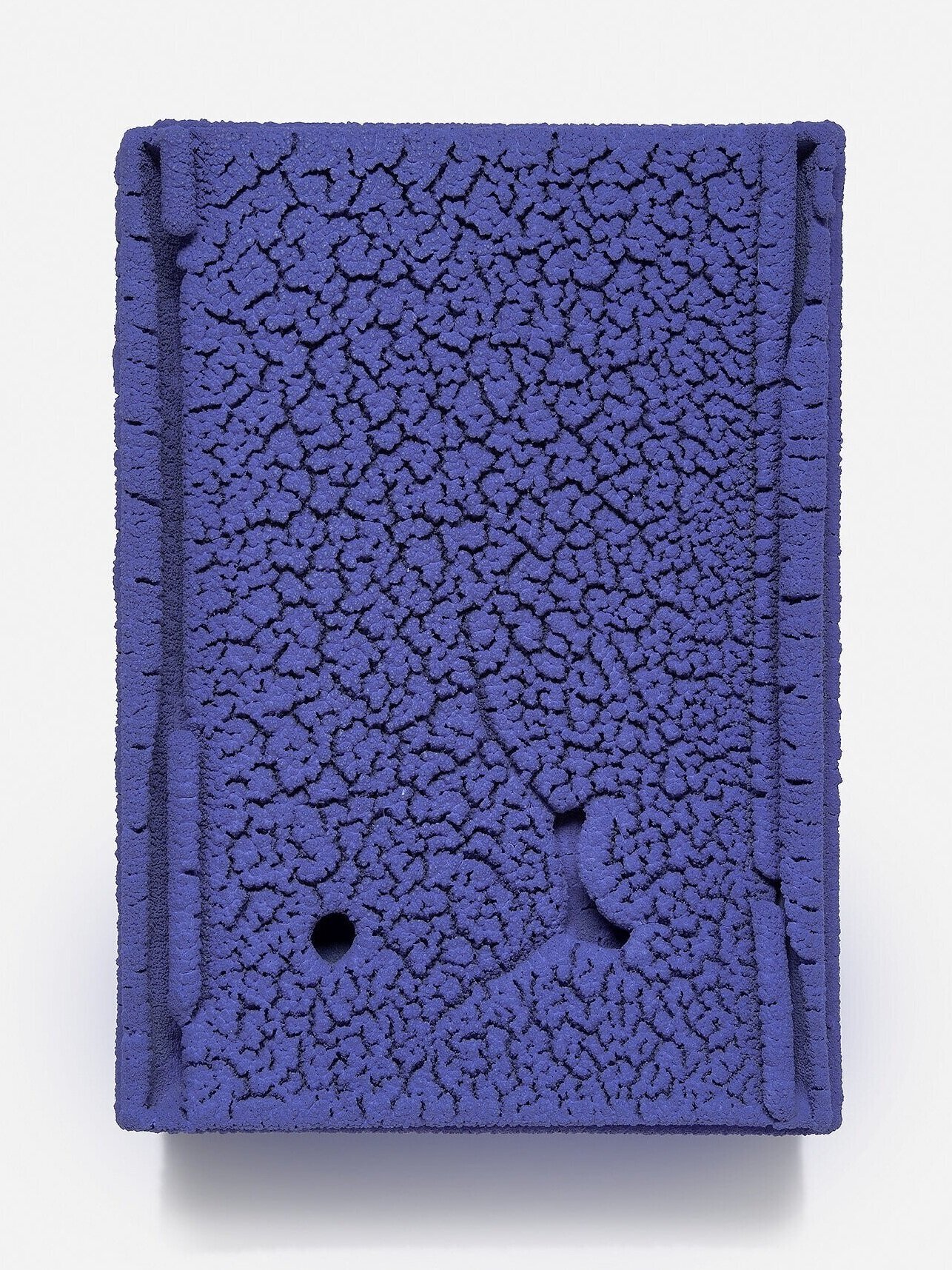 Disclosure (cobalt 1) Ceramic, glaze 7” x 5” x 1.5” 2019