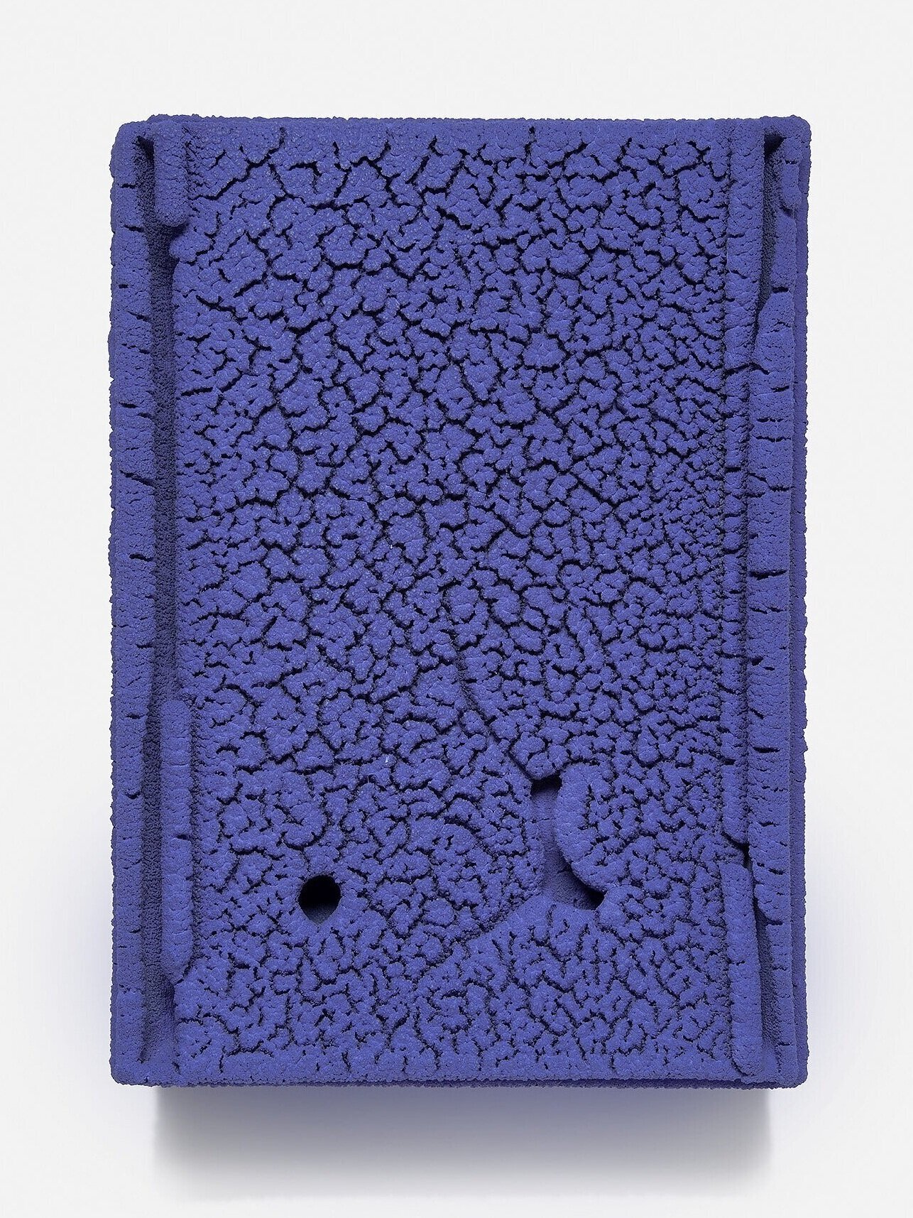  Disclosure (cobalt 1)  Ceramic, glaze  7” x 5” x 1.5”  2019 