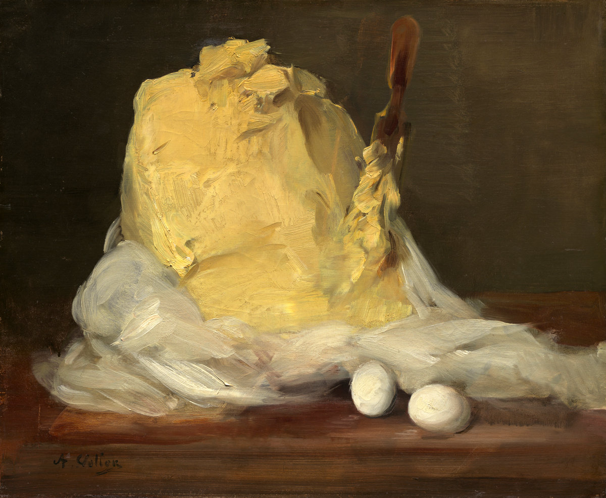 Motte de Beurre, Antoine Vollon, c.1880, National Gallery of Art