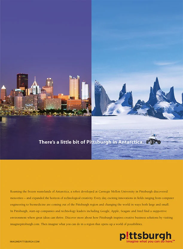 "Pittsburgh: Imagine What You Can Do Here" ad 1 of 3