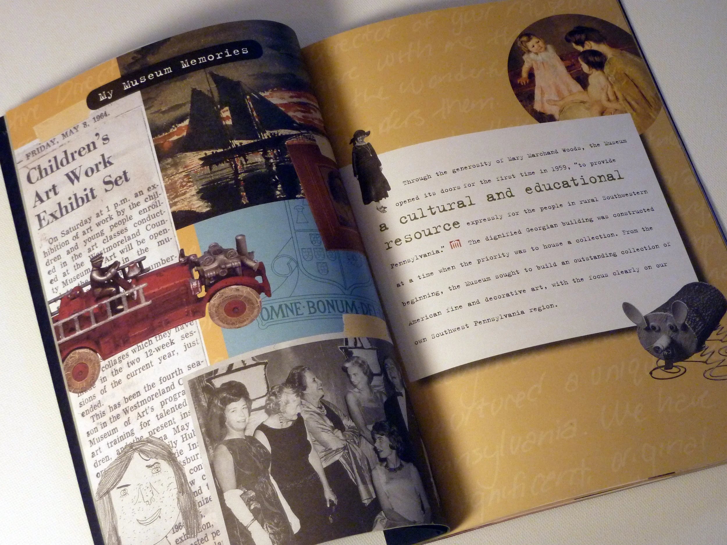 Westmoreland Museum of American Art "My Museum" capital campaign brochure 4 of 5