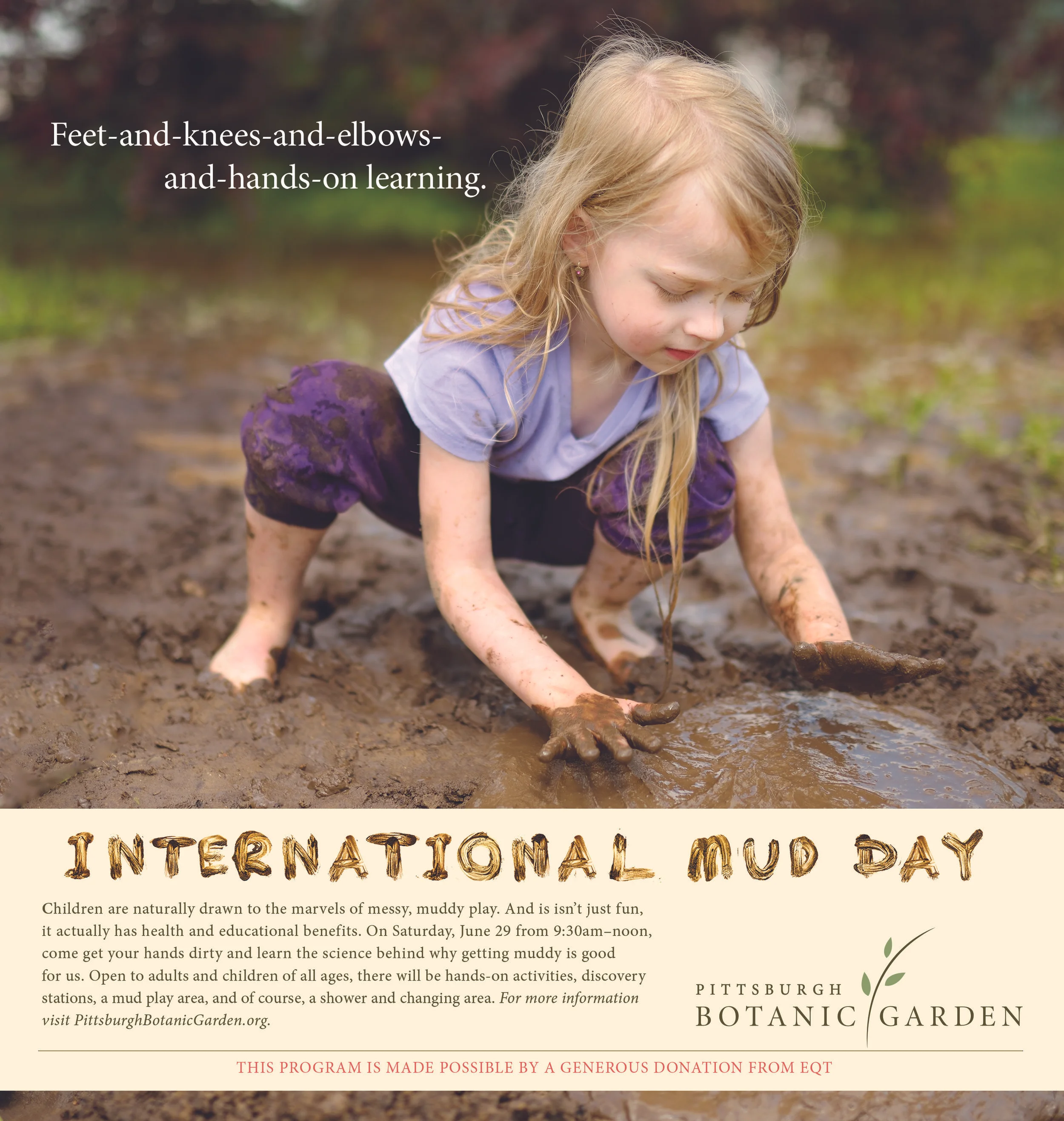 Pittsburgh Botanic Garden International Mud Day Ad