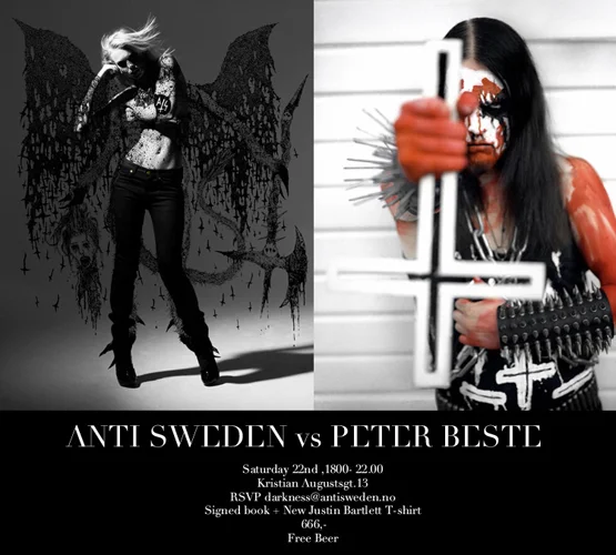 afterparty for Oslo exhibit