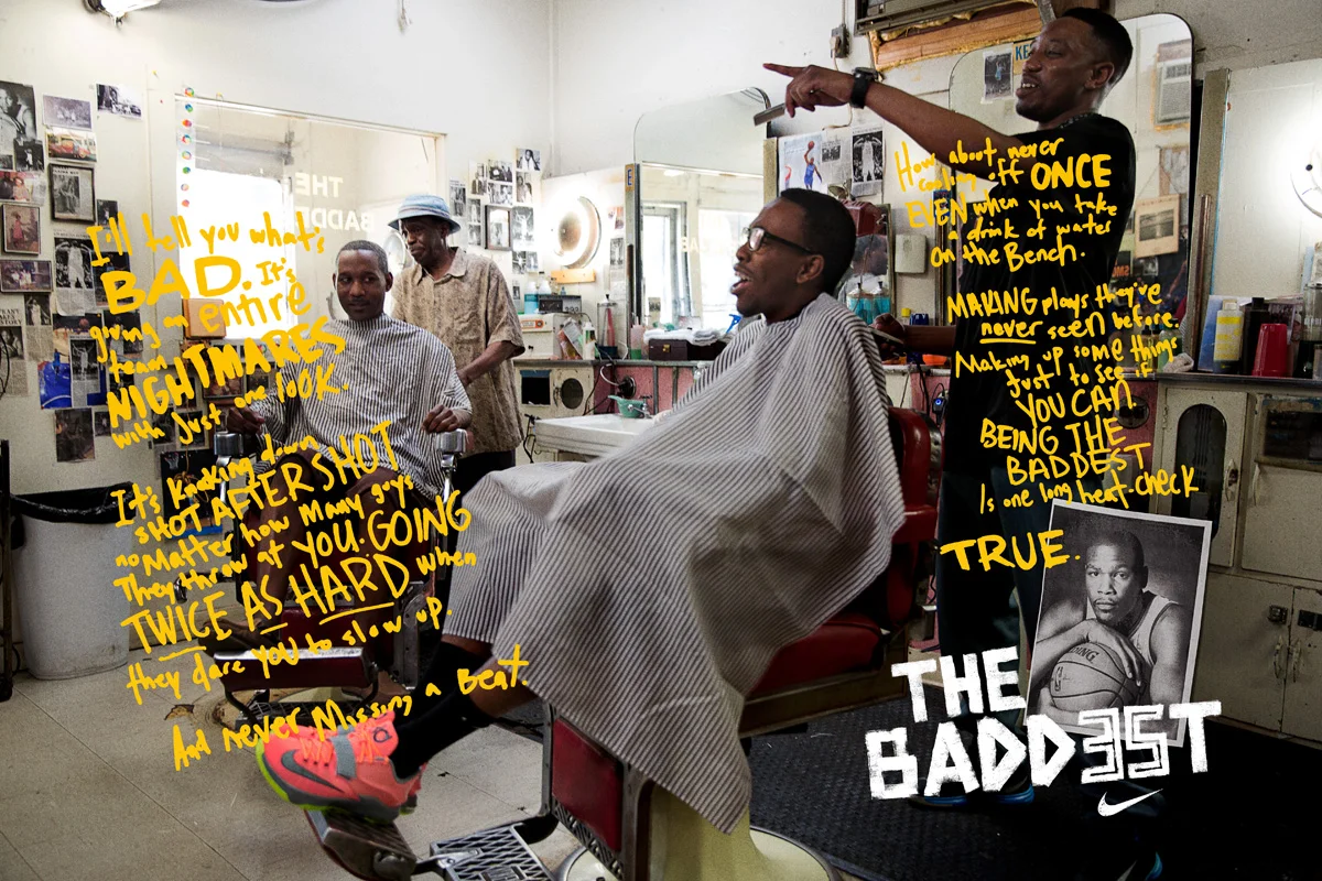 Memphis Barber Shop for Nike