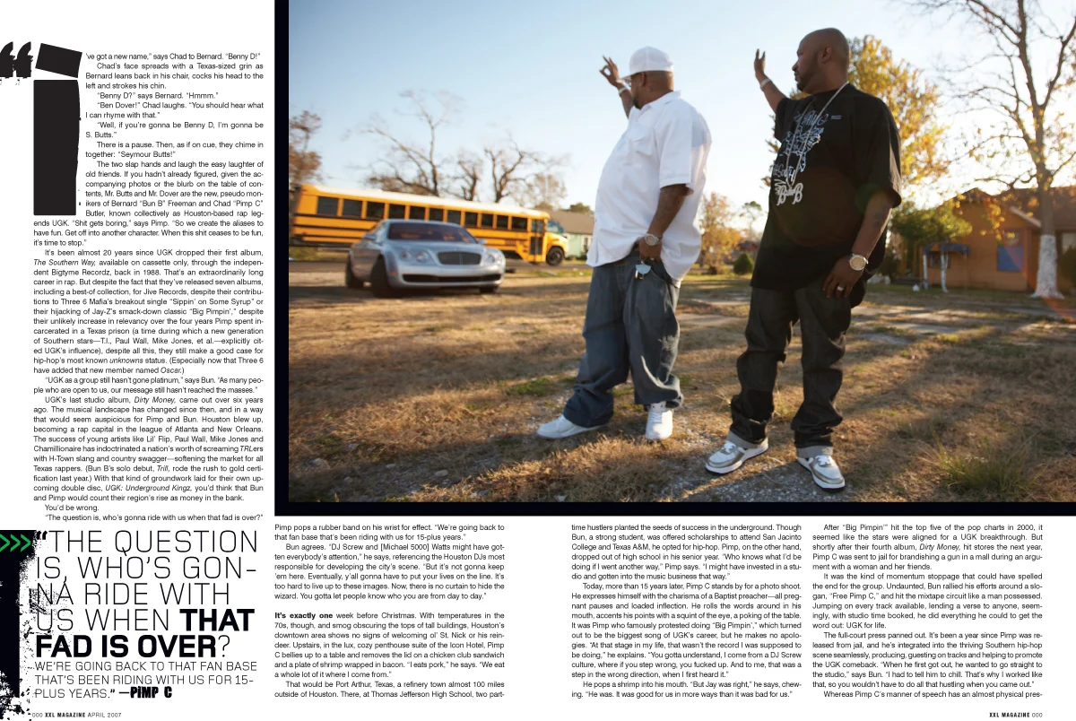 UGK for XXL magazine