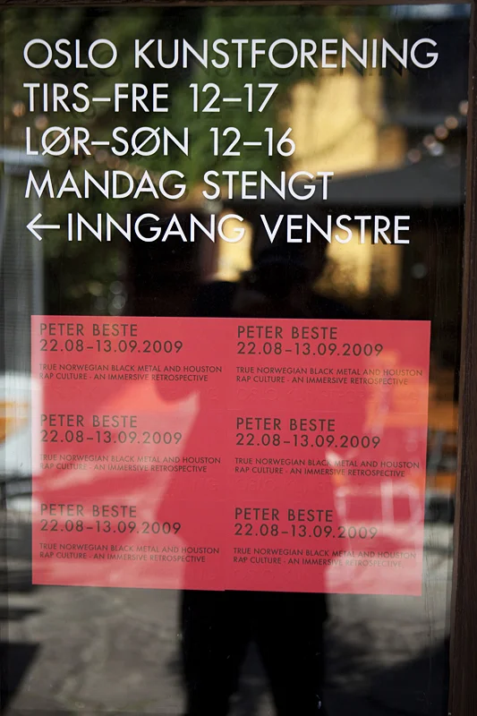 Oslo Kunstforening window
