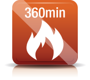 Up to 360-minute fire protection BS 476: Part 20-24 BS EN 1364-1 & 2