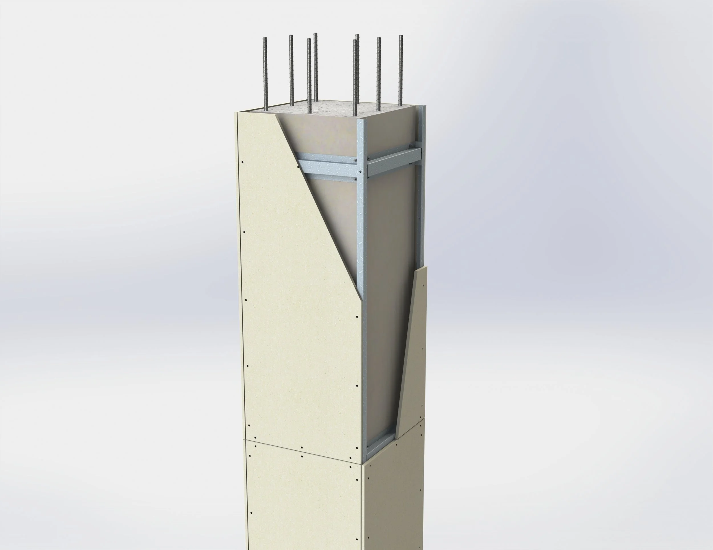 Asse Column top hat section step 1 C.JPG