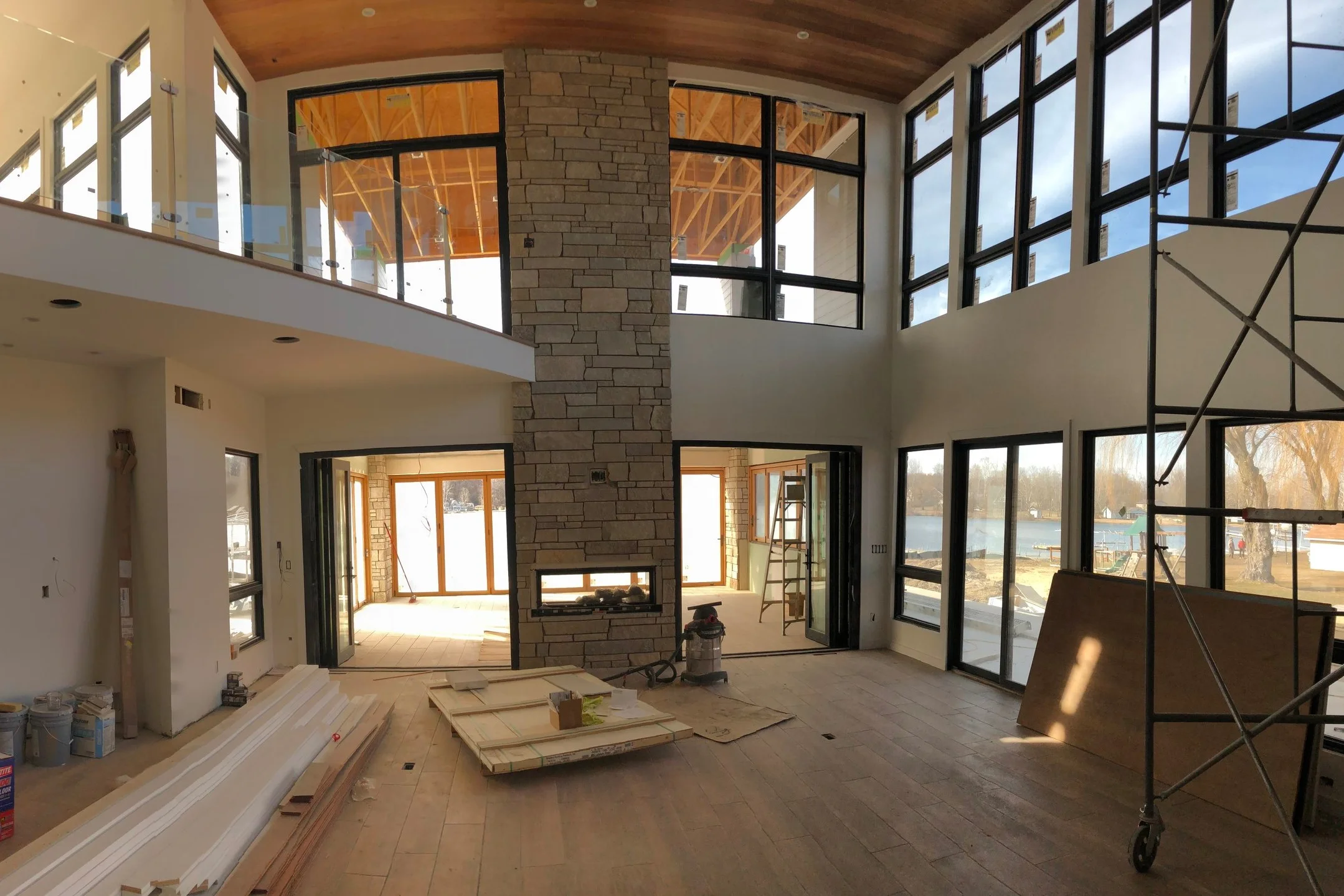 Construction Photo by Rod Collier
