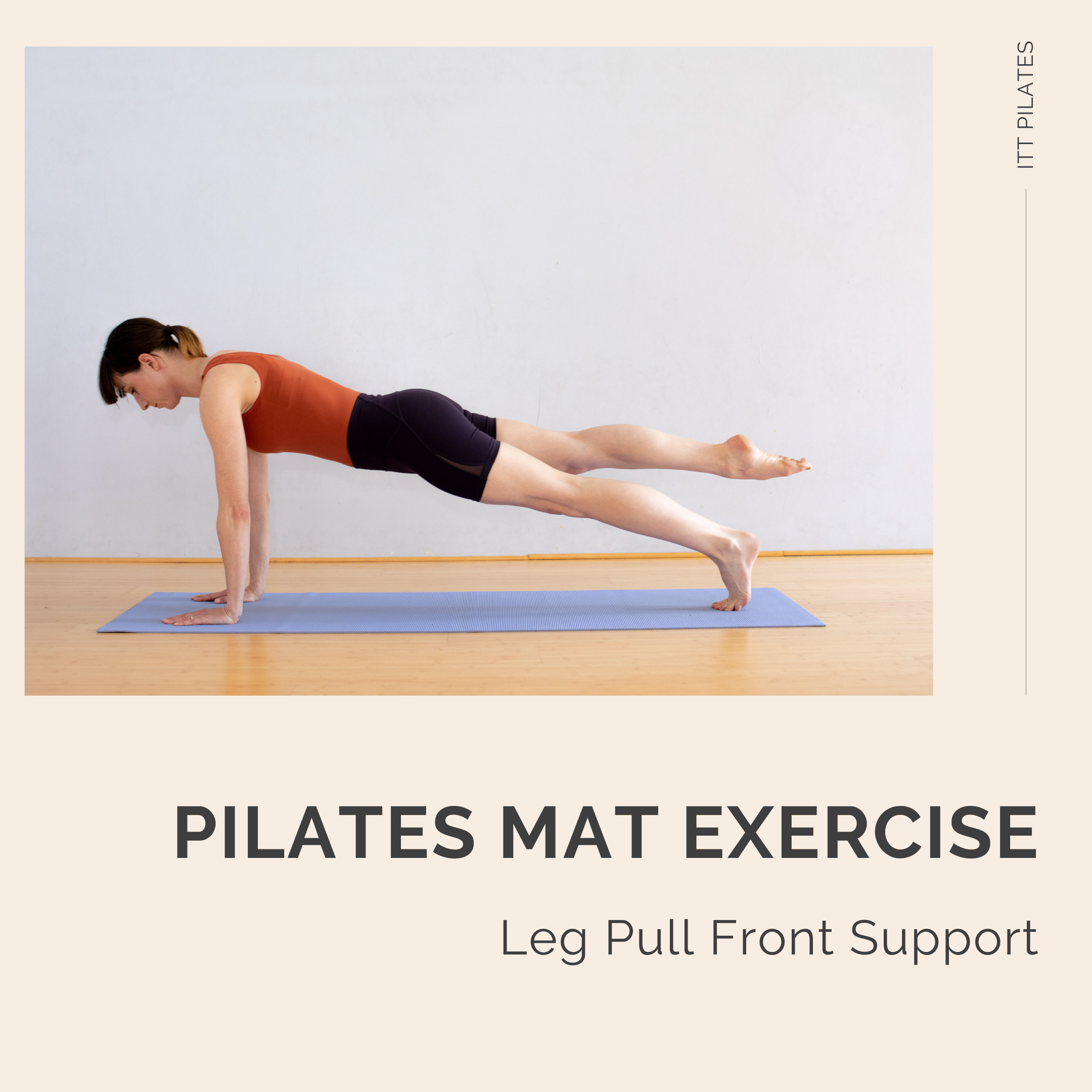 ITT Pilates Exercise Video: Leg Pull Front Support