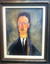 Amedeo Modigliani: Taidemaalari Léopold Survagen muotokuva, Ateneumin taidemuseo