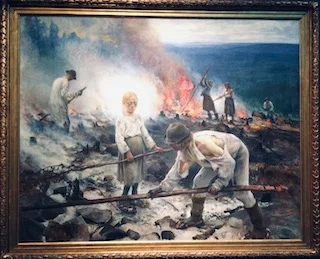 Eero Järnefelt, Raatajat rahanalaiset / Kaski, 1893