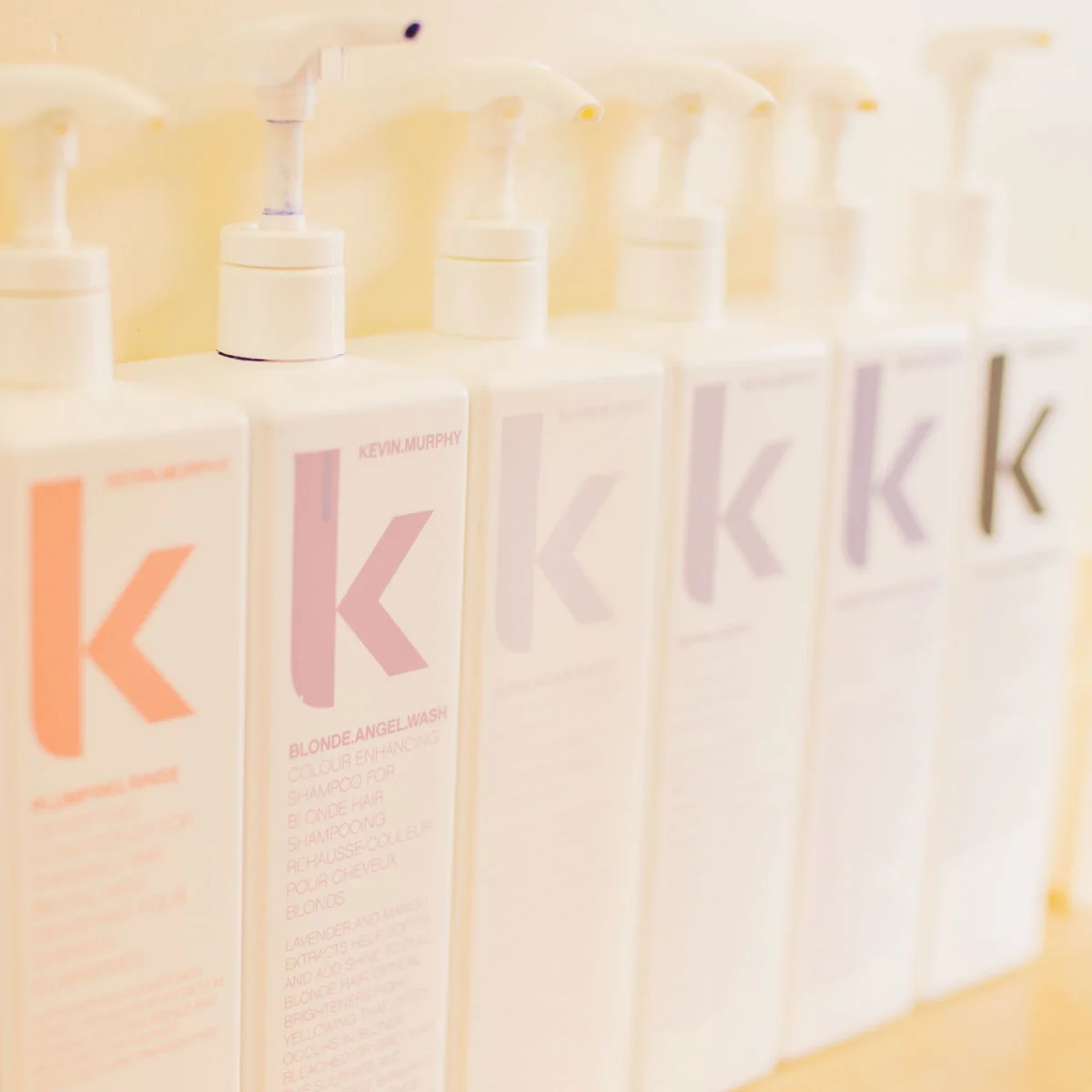 Skin care for your hair. Born from the same philosophy as skincare, KEVIN.MURPHY products are weightlessly designed to deliver performance, strength and longevity. When searching the world for our ingredients, KEVIN.MURPHY looked for companies that use micro cultivation, organic growing practices, or ecologically sound wild harvesting techniques to ensure the KEVIN.MURPHY range is of the very highest natural quality. Vitamins and amino acids repair the outer surface of the hair, thickening the hair and reducing the formation of split ends. Moisturisers from Mango butter and Murumuru butter smooth the cuticles and soften the hair. Extracts from Peruvian Bark, Baobab, Bamboo and Orange Blossom infuse the hair with weightless moisture. Antioxidants from Kakadu Plum, Orchid, Lotus Flower and Desert Lime reduce breakage and repair chemical damage naturally. All KEVIN.MURPHY hair products are sulphate free, paraben free and cruelty free